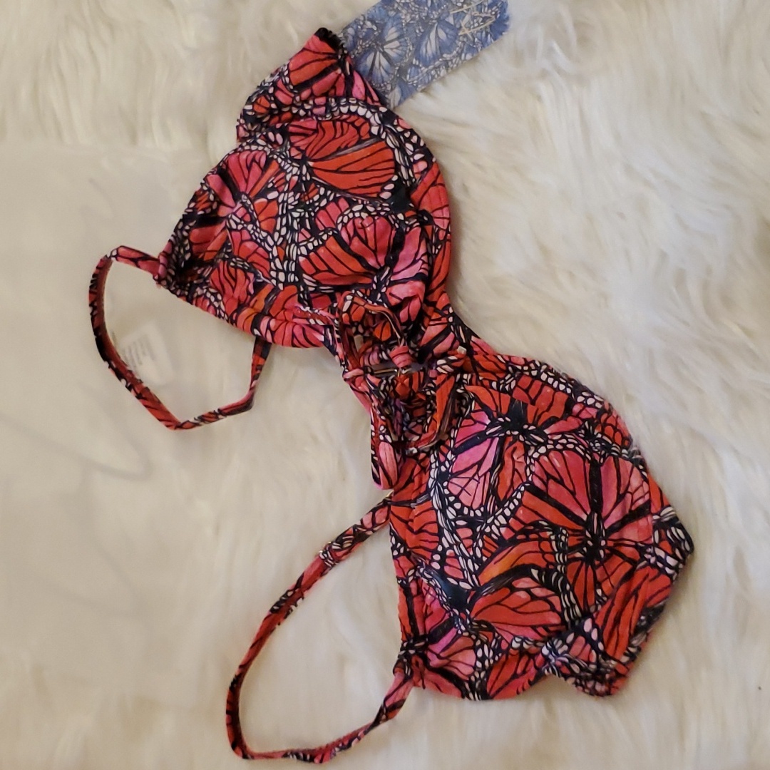 Toluca Swim Angelina Underwire Bra Top- Papillon